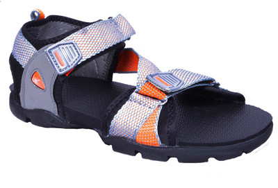 sparx sandals grey and orange