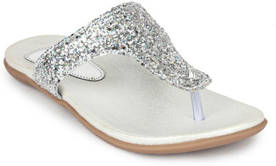 

Stepee Women Silver Flats