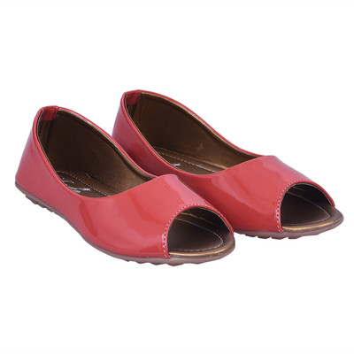 

Jade Women Peach Flats
