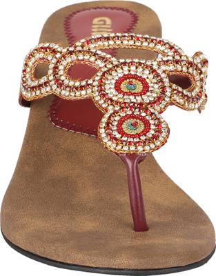 Glitz Women Beige Heels
