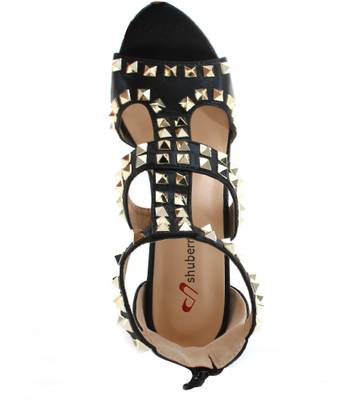 Shuberry Women Black Heels