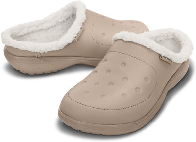 

Crocs Women Beige Clogs