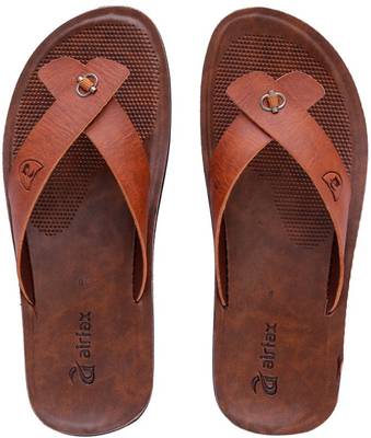 Airfax Men Tan Sandals