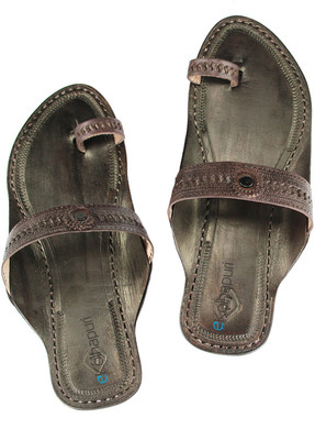 

eKolhapuri Women Brown Flats
