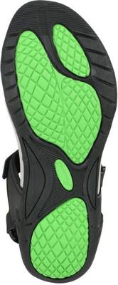 Fsports Men Black Fluorescent Green Sandals