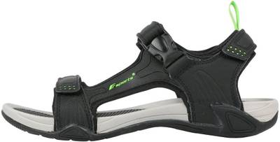 Fsports Men Black Fluorescent Green Sandals