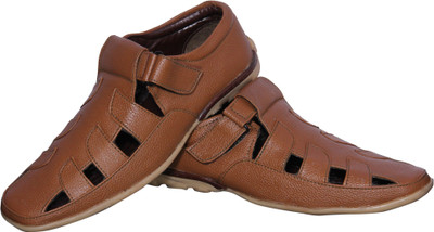 

MBS Collection Men Camel Sandals
