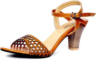 Marc Loire Women Tan Heels