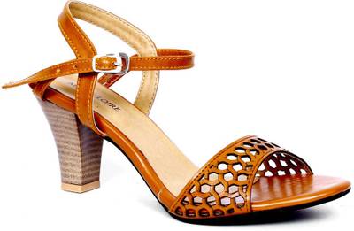 Marc Loire Women Tan Heels