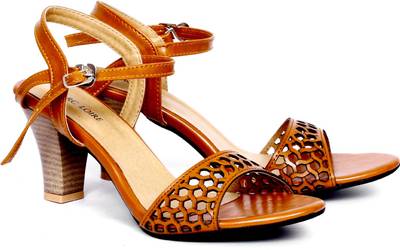Marc Loire Women Tan Heels