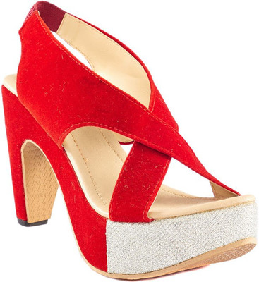 

Dolphin Miles Women Red Heels