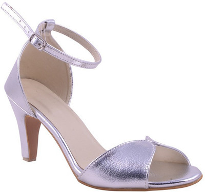 

Adorn Women Silver Heels