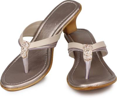 Shezone Women Grey Heels