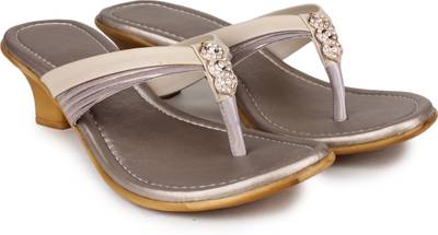 Shezone Women Grey Heels
