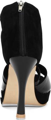Bellafoz Women BLACK Heels