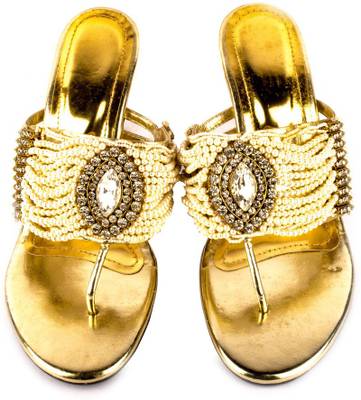 Hamlyn Women Gold Heels
