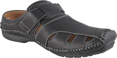 Kivanahs Men Black Sandals