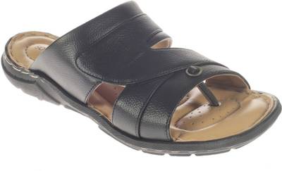 Khadim's Men Black Sandals