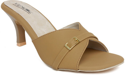

Vendoz Women Beige Heels