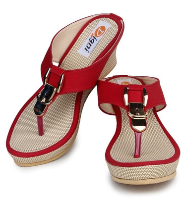 

Digni Women Red Wedges