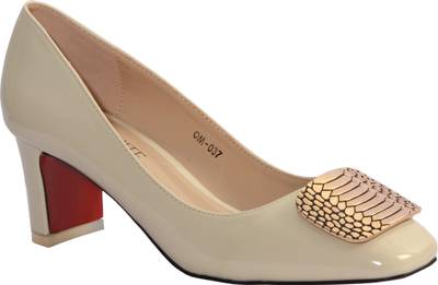 OLMIITE Women Grey Heels