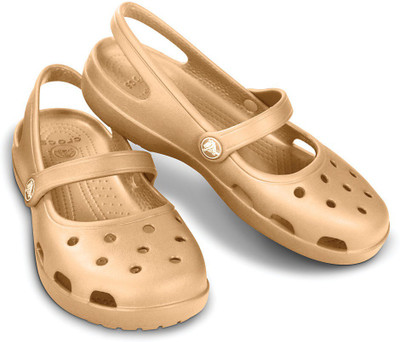 

Crocs Women Gold Clogs