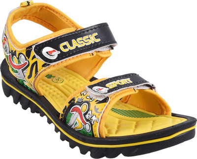 

Hot Dog Boys & Girls Sports Sandals(Yellow