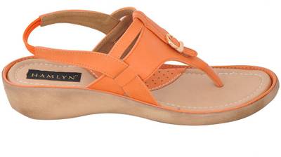 Hamlyn Women Orange Heels
