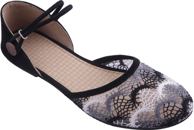 

Adorn Women Black Flats
