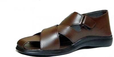Shopolozy Men Black Sandals