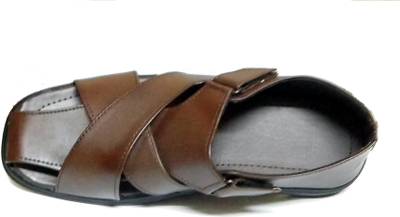 Shopolozy Men Black Sandals