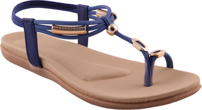 

Adorn Women Blue, Brown Flats