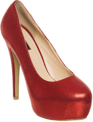 

Flat n Heels Women Red Heels