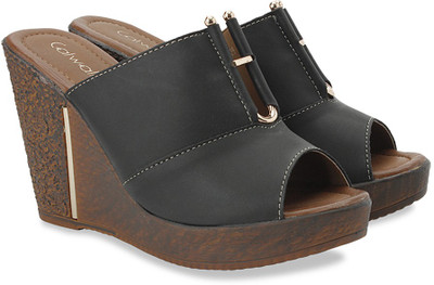 

Catwalk Women Black Wedges