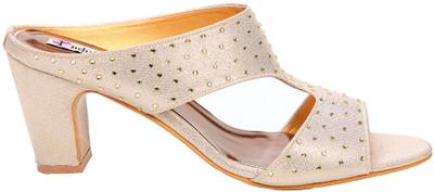 Indulgence Women Gold Heels