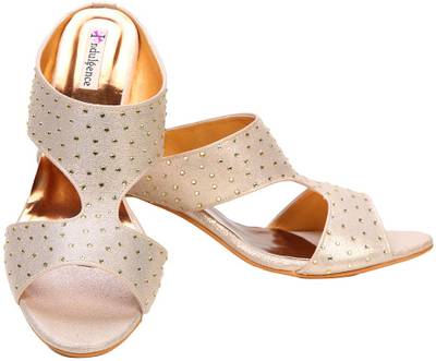 Indulgence Women Gold Heels