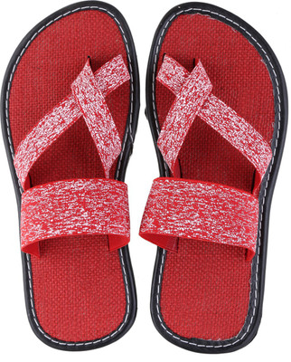 

Tripssy Men Red Sandals