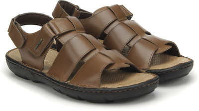 

Hush Puppies Men Tan Light Brown Sports Sandals