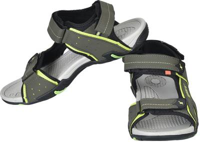 Sparx Men Olive Fl Green Sandals