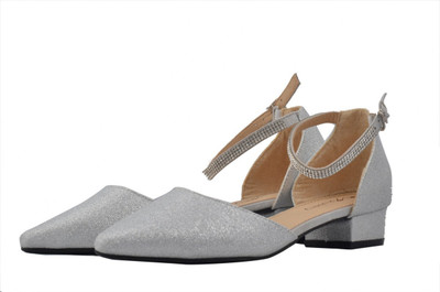 

Shuberry Women Silver Heels