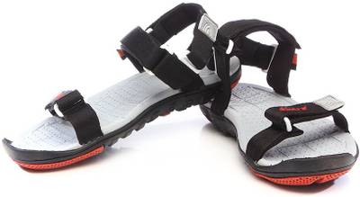 Sparx Men Black Sandals