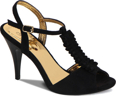 

Flora Women Black Heels
