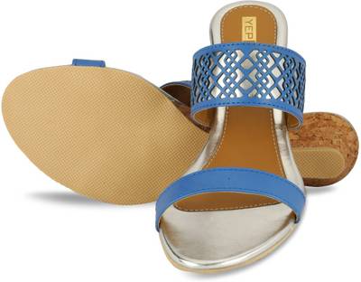 Yepme Women Blue Heels