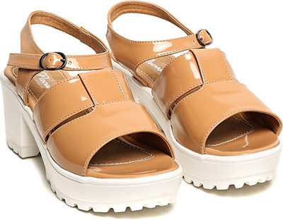 

Bare Soles Women beige Heels