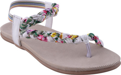 

Adorn Women White Flats
