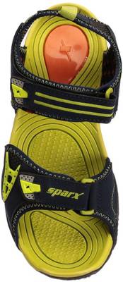 Sparx Men NavyBlueFlourscentGreen Sandals