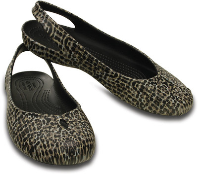 Crocs Women Brown Flats