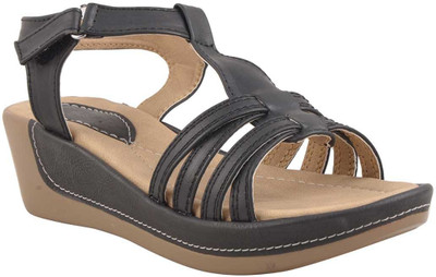 

Adorn Women Black Wedges