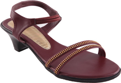 

Adorn Women Maroon Heels