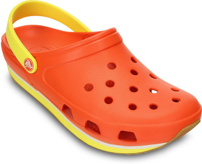 

Crocs Men Orange Clogs